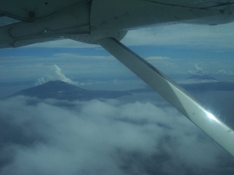 in volo sul Nicaragua