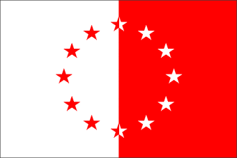 Bandiera dei Walser del Piemonte 