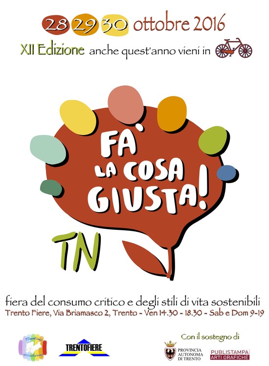 Fà la cosa giusta! Trento 2016