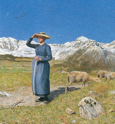 Segantini - Mezzogiorno sulle Alpi  