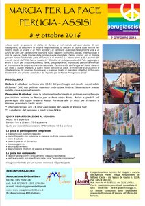 Marcia per la Pace Perugia Assisi 2016